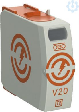 Obo Bettermann Вставка для разрядника V20, 280 В, IP20, V20-0-280 5095364 | Elektrika.lv