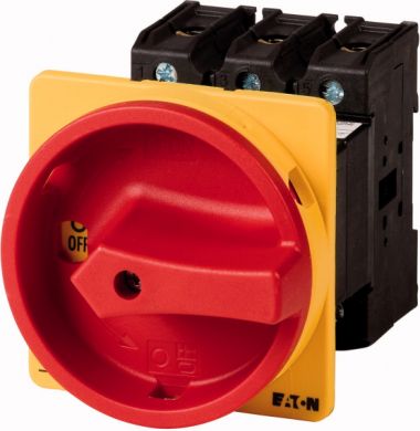 EATON P3-100/V/SVB/N - Main switch, P3, 100 A, rear mounting, 3 pole + N 024636 | Elektrika.lv