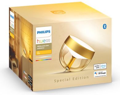 Philips Hue Iris Galda lampa gen4 EU/UK, zelta, White and color ambiance 929002376402 | Elektrika.lv