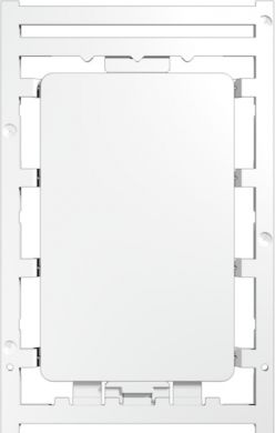 Weidmuller ClipCard, Device markers, 54 x 85 mm, white [10] CC 85/54 K MC NE WS 1138430000 | Elektrika.lv