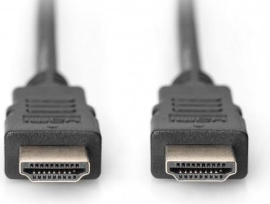 Digitus  High Speed HDMI to HDMI Кабель с Ethernet, черный, 2 m AK-330114-020-S | Elektrika.lv