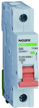 NOARK Ex9BH 1P C3 Aвтоматический выключатель 10 kA C 3A 100362 | Elektrika.lv