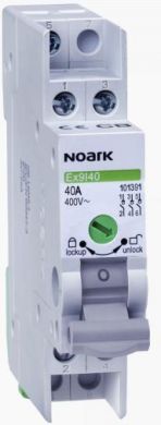 NOARK Ex9I40 3P 25A slodzes atslēdzējs 1mod 102301 | Elektrika.lv