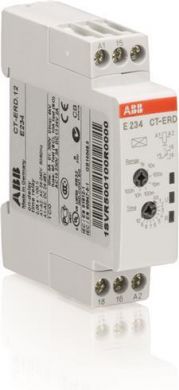 ABB CT-ERD.12 Time relay, ON-delay 1c/o, 24-240VAC 24-48VDC 1SVR500100R0000 | Elektrika.lv