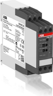 ABB CM-IWS.2S Insulation monitoring relay 1c/o, 1-100kOhm, 24-240VAC/DC 1SVR730670R0200 | Elektrika.lv