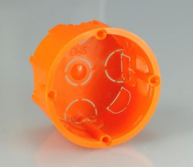 Simet SA Montažas karba Z60KF Ø63x41mm, oranža 33048008 | Elektrika.lv
