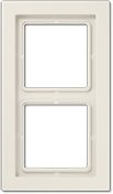Jung Double frame, cream LS Design LSD982W | Elektrika.lv