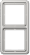 Jung Double frame, light-grey CD500 CD582LG | Elektrika.lv