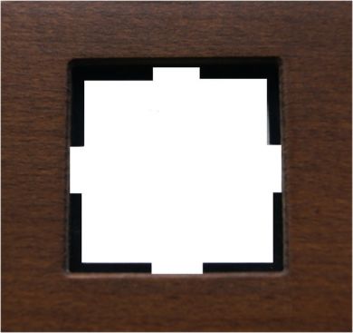 VIKO by Panasonic Double frame wooden walnut Novella Artline 92182112 | Elektrika.lv