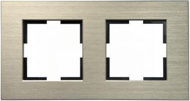 VIKO by Panasonic Double frame aluminium bronze Novella Artline 92182302 | Elektrika.lv
