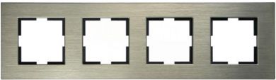 VIKO by Panasonic 4 set frame aluminium bronze Novella Artline 92182304 | Elektrika.lv