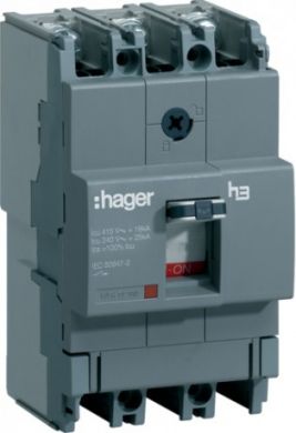 Hager Automāts x160 3P 18kA 160A Hager HDA160L | Elektrika.lv