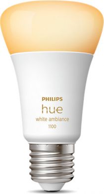 Philips Hue LED spuldze E27 8W White Ambiance 929002468401 | Elektrika.lv