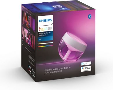 Philips Iris galda lampa, balta gen4 EU/UK White and color ambiance 929002376101 | Elektrika.lv