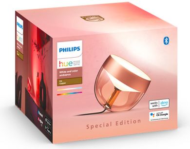 Philips Hue Iris Table Lamp, copper, gen4 EU/UK SE White and color ambiance 929002376803 | Elektrika.lv