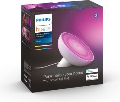 Philips LED Hue Bloom galda lampa, balta gen4 EU/UK White and color ambiance 929002375901 | Elektrika.lv