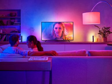 Philips Hue Play Gradient LED лента для телевизора 65" White and color ambiance 929002422801 | Elektrika.lv