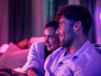 Philips Hue Play Gradient Lightstrip for TV 65" White and color ambiance 929002422801 | Elektrika.lv