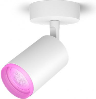 Philips Hue Fugato spot светильник, balts 1x5.7W 240V White and color ambiance 5063131P7 915005761101 | Elektrika.lv