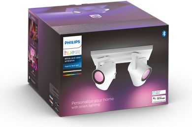 Philips Hue Argenta spot lampa, balta 4x5.7W 240V White and Colour Ambiance 5062431P7 915005762201 | Elektrika.lv