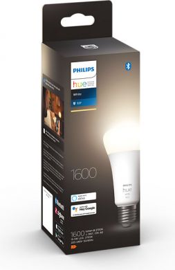 Philips Hue LED Bulb E27 15.5W A67 1P EU White 929002334904 | Elektrika.lv
