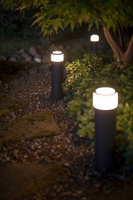 Philips Hue Calla Large Outdoor luminaire, black White and color ambiance 1743730P7 915005731801 | Elektrika.lv