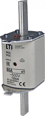 ETI NH 2C type fuse 250A WT-2C/gG 250A P 04114231 | Elektrika.lv