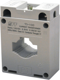 F&F current transformer 600/5A 2,5VA, cl. 0,5 TI-600/5 | Elektrika.lv