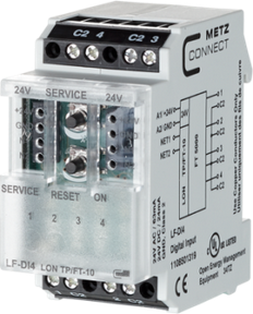Metz LF-DI4 FT5000 LON datu tīkla 4 kanālu ieeju bloks 1108501319 | Elektrika.lv