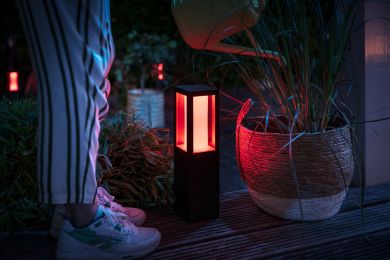 Philips Hue Impress outdoor luminaire White and color ambiance 1743430P7 915005731301 | Elektrika.lv