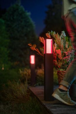 Philips Hue Impress outdoor luminaire White and color ambiance 1743230P7 915005731101 | Elektrika.lv