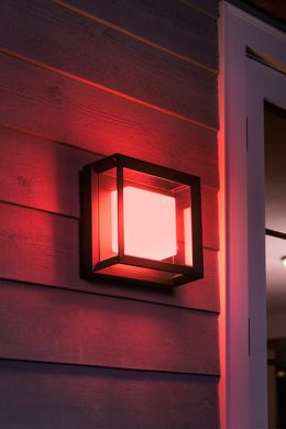 Philips Hue Econic outdoor wall lantern White and color ambiance 1743830P7 915005731901 | Elektrika.lv
