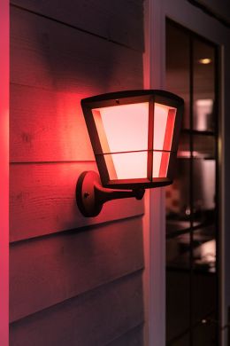 Philips Hue Econic outdoor wall lantern White and color ambiance 1743930P7 915005732101 | Elektrika.lv