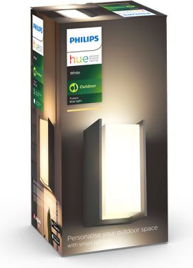 Philips Hue Turaco wall lantern anthracite 1x9W White 1647293P0 915003761403 | Elektrika.lv
