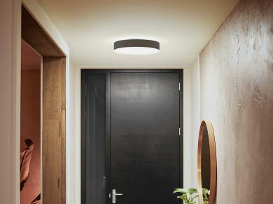 Philips Hue Enrave M ceiling lamp, black, White Ambiance + Dimmer 4115930P6 915005996701 | Elektrika.lv