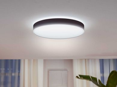 Philips Hue Enrave XL ceiling lamp, black, White Ambiance 915005997101 | Elektrika.lv