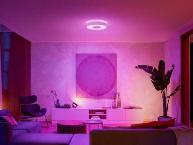 Philips Hue Infuse M griestu lampa, balta White and color ambiance 4116331P9 915005997201 | Elektrika.lv