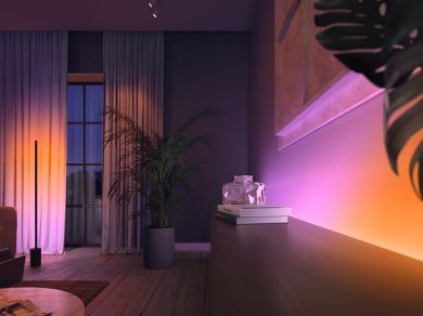 Philips Hue gradient lightstrip extention,1m, White and color ambiance 929002995001 | Elektrika.lv