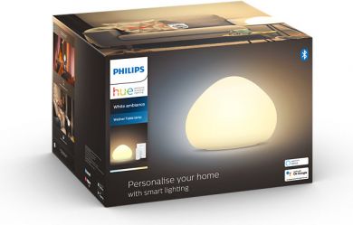 Philips Hue Wellner настольная лампа, белая White Ambiance + Dimmer 929003054101 | Elektrika.lv