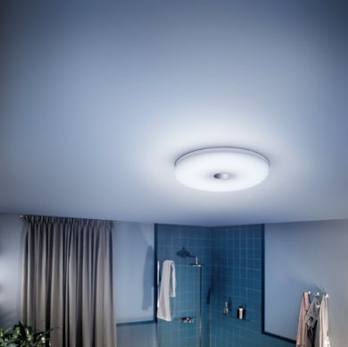 Philips Hue Struana ceiling lamp, white, 1x27W White Ambiance + Dimmer 929003056901 | Elektrika.lv