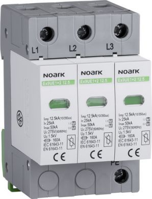 NOARK Ex9UE1+2 12.5 3P 275 Surge Protective Device 103338 | Elektrika.lv