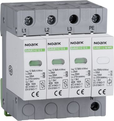 NOARK Ex9UE1+2 12.5 3PN 275 pārsprieguma novadītājs 103340 | Elektrika.lv