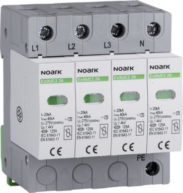 NOARK Ex9UE2 20 4P 275 Разрядник защиты от перенапряжения 103357 | Elektrika.lv