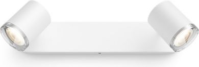 Philips Hue Adore spot lampa balta 2x5W 230V White Ambiance + Dimmer 929003056201 | Elektrika.lv
