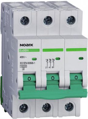 NOARK Ex9BH 3P D6 Автоматический выключатель 100499 | Elektrika.lv
