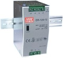 Mean Well DR120-12(230/12V-10A) impulsa barošanas bloks DIN DR120-12-001 | Elektrika.lv