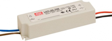 Mean Well LPC-20-700mA (3-30V) Блок питания IP67 LPC-20-700 | Elektrika.lv