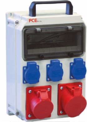 PCE Rozešu bloks 16/5 32/5 3GS HEL ar 10mod. IP54 90EKO001E | Elektrika.lv