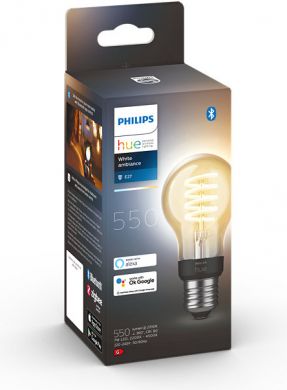 Philips Hue LED bulb E27 7W Fil A60 EUR White Ambiance 929002477501 | Elektrika.lv