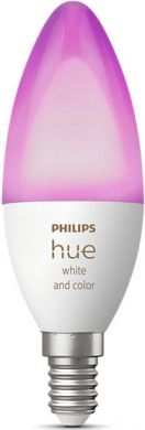 Philips Hue LED Bulbs E14 4W B39 EU White and Color Ambiance 929002294204 | Elektrika.lv